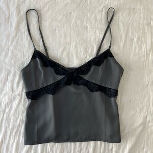 NWOT White Fox Lace Tank - Small